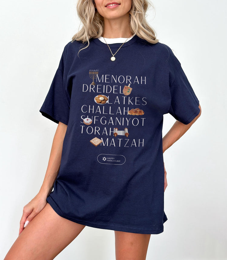 Menorah Hanukkah T-Shirt