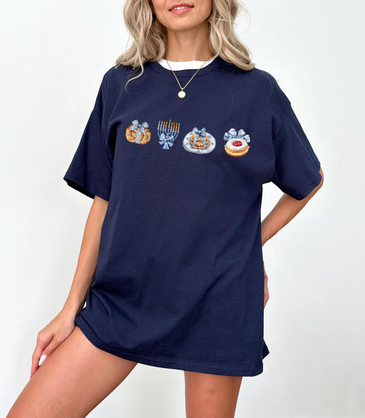 Coquette Hanukkah T-Shirt