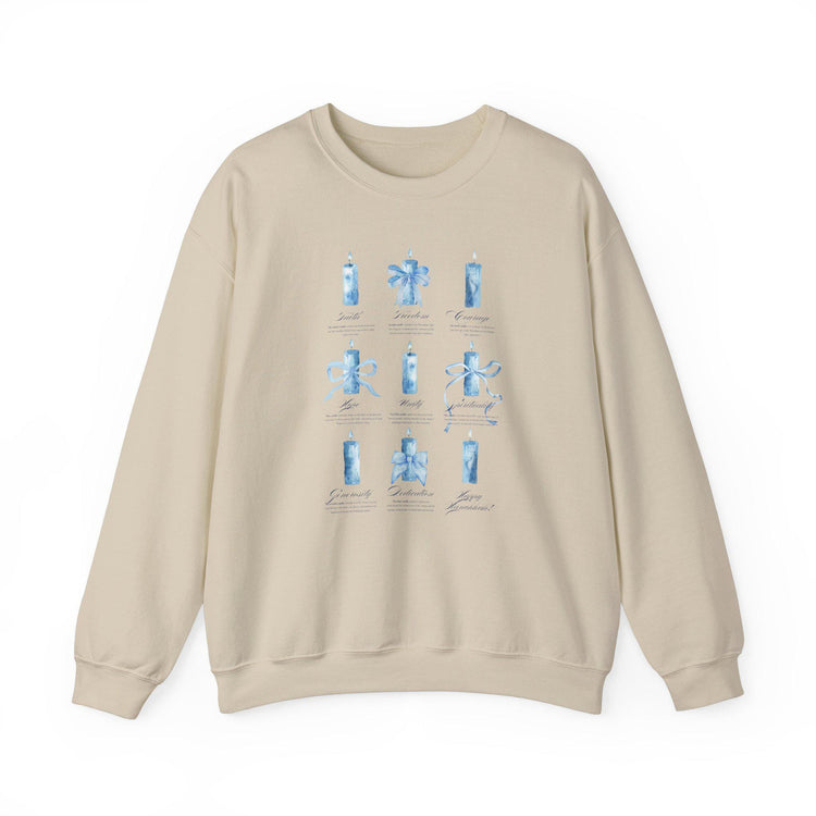 Hanukkah Candles Sweatshirt