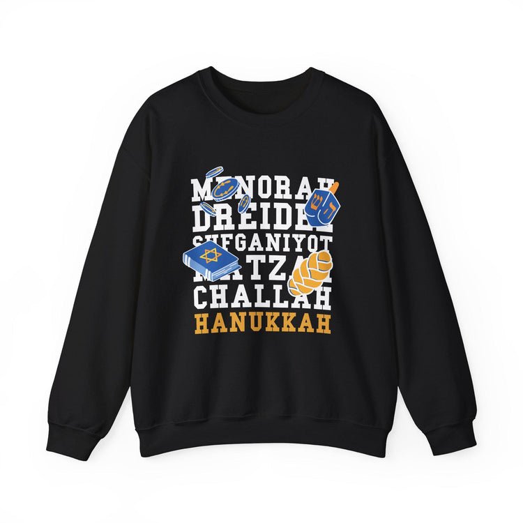 Menorah Hanukkah Sweatshirt