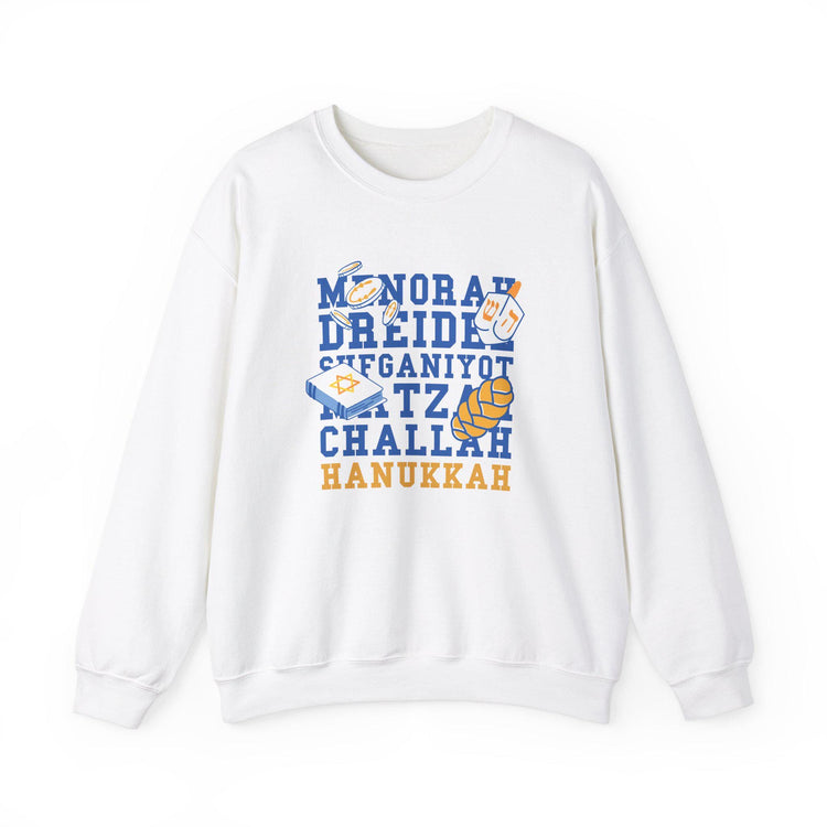 Menorah Hanukkah Sweatshirt