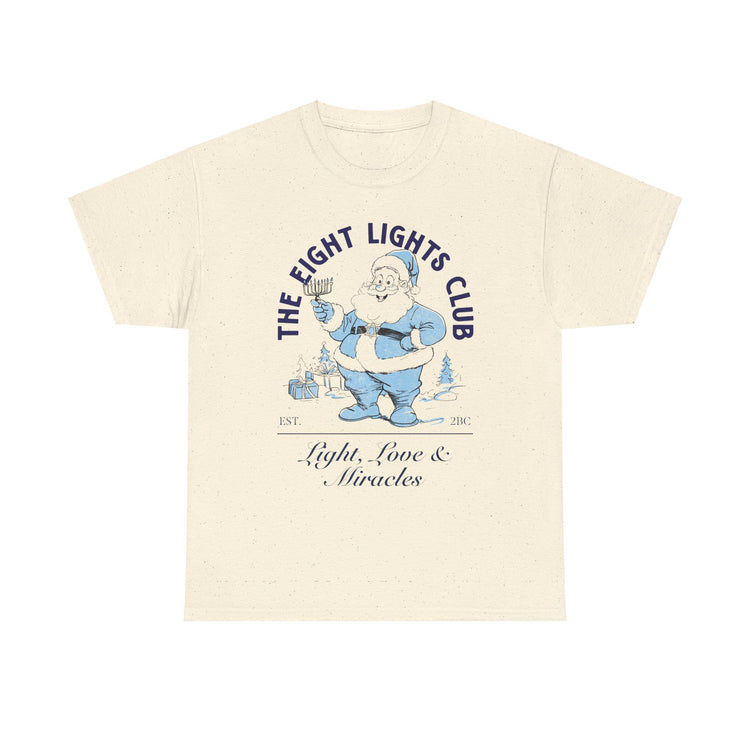 Eight Lights Hanukkah Social Club T-Shirt