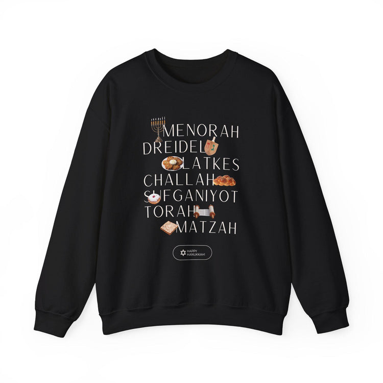 Menorah Hanukkah Sweatshirt