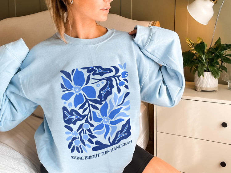 Shine Bright Hanukkah Sweatshirt