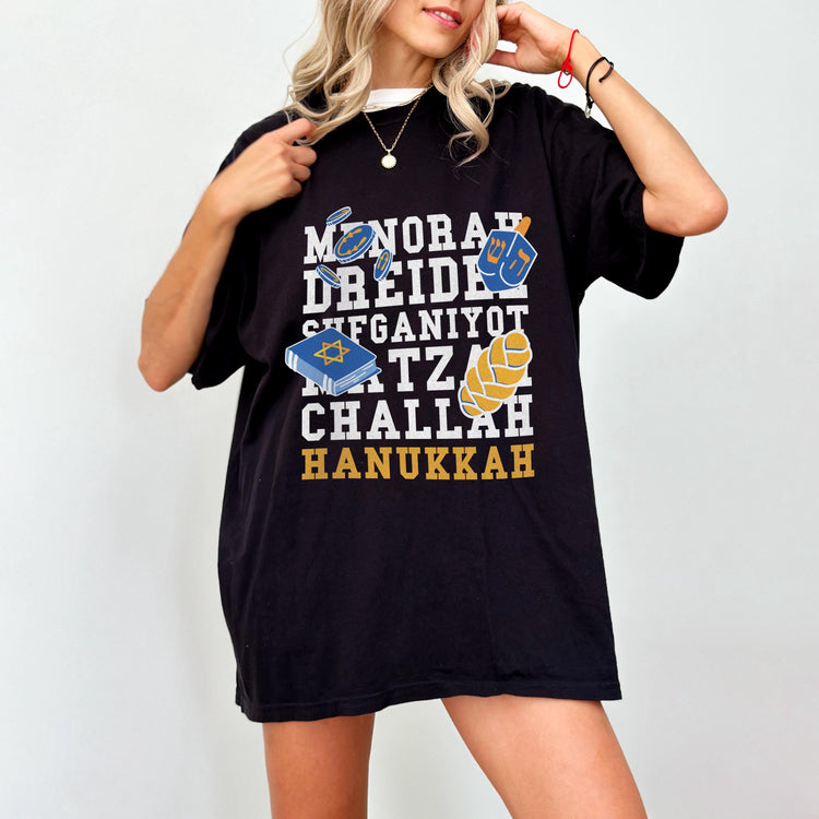 Menorah Hanukkah T-Shirt