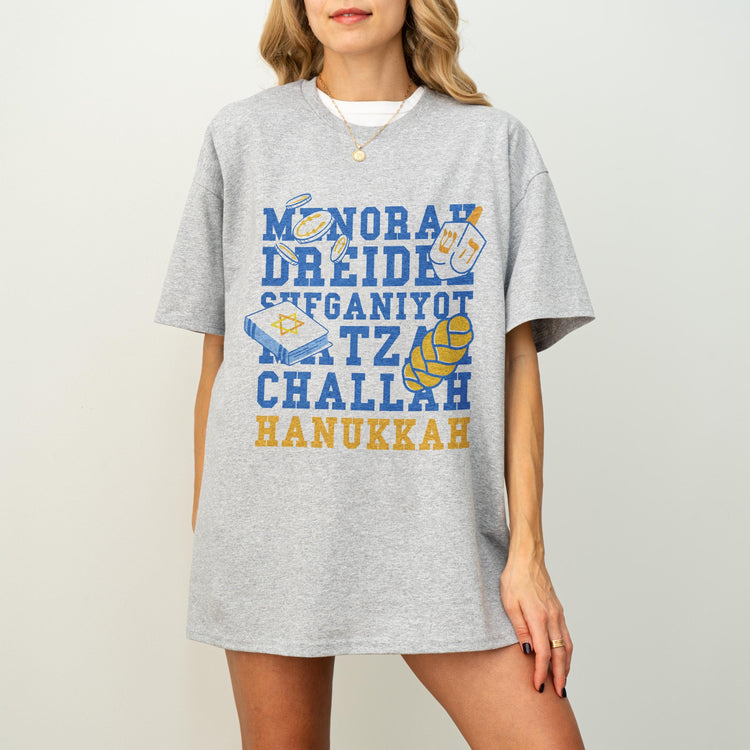 Menorah Hanukkah T-Shirt