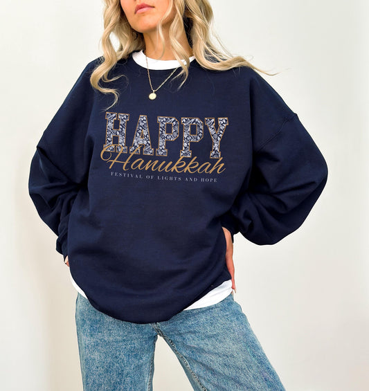 Happy Hanukkah Sweatshirt