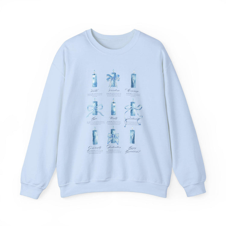 Hanukkah Candles Sweatshirt