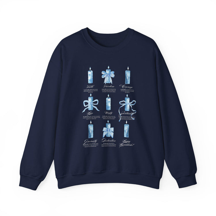 Hanukkah Candles Sweatshirt