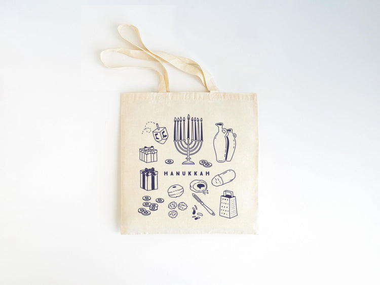 Hanukkah Elements Tote Bag